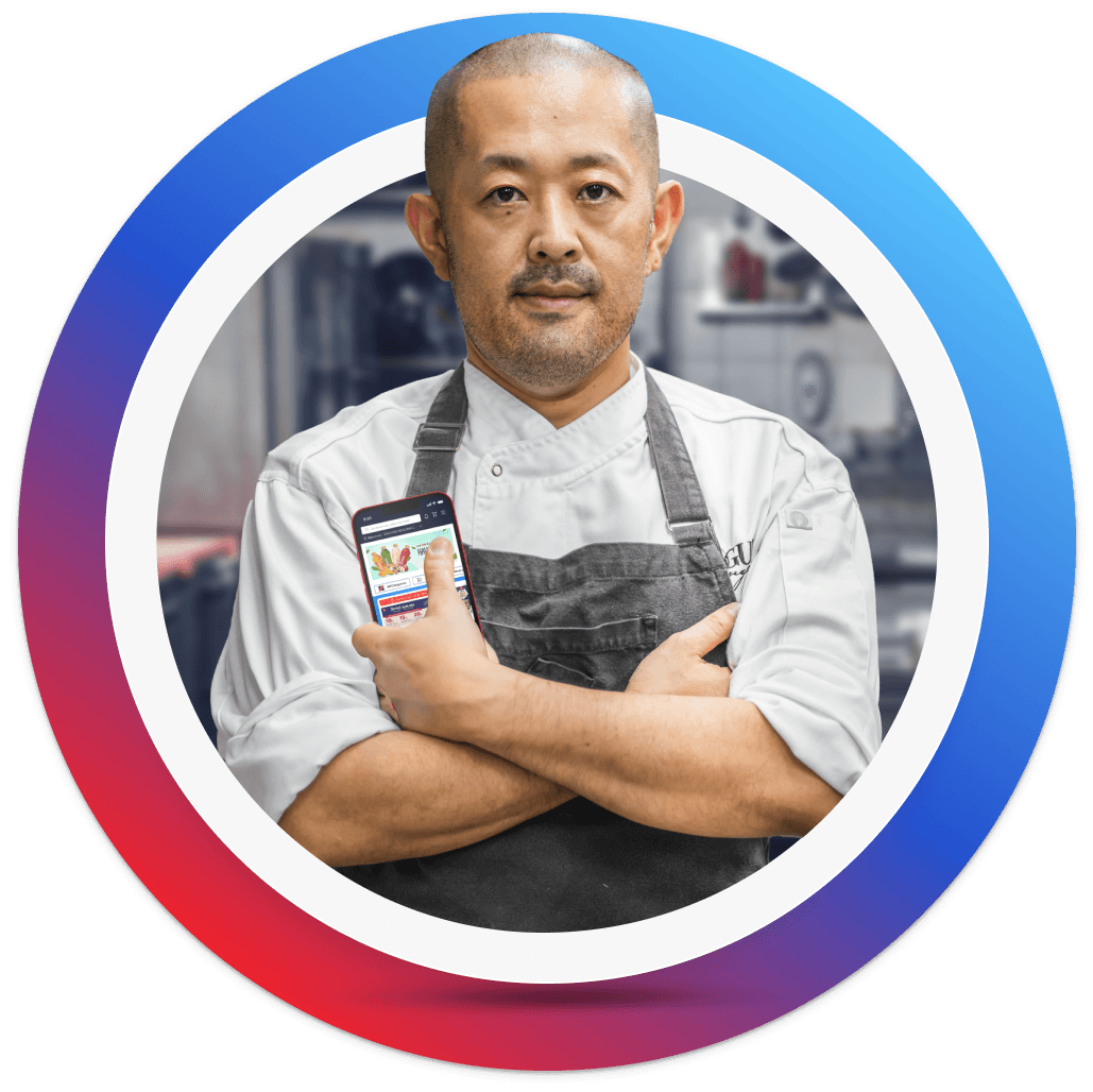 Chef with mobile app